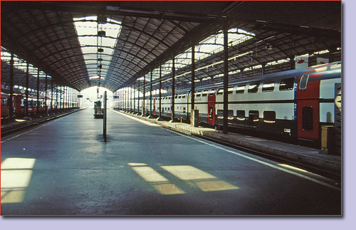 Bahnhof; Luzern; Schweiz