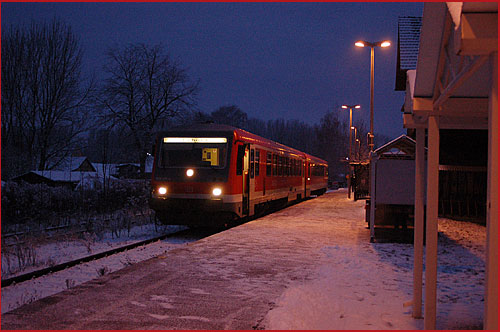 Baureihe BR 628 in Bad Rodach