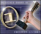 Freizeit Besucher Award Dezember 2007